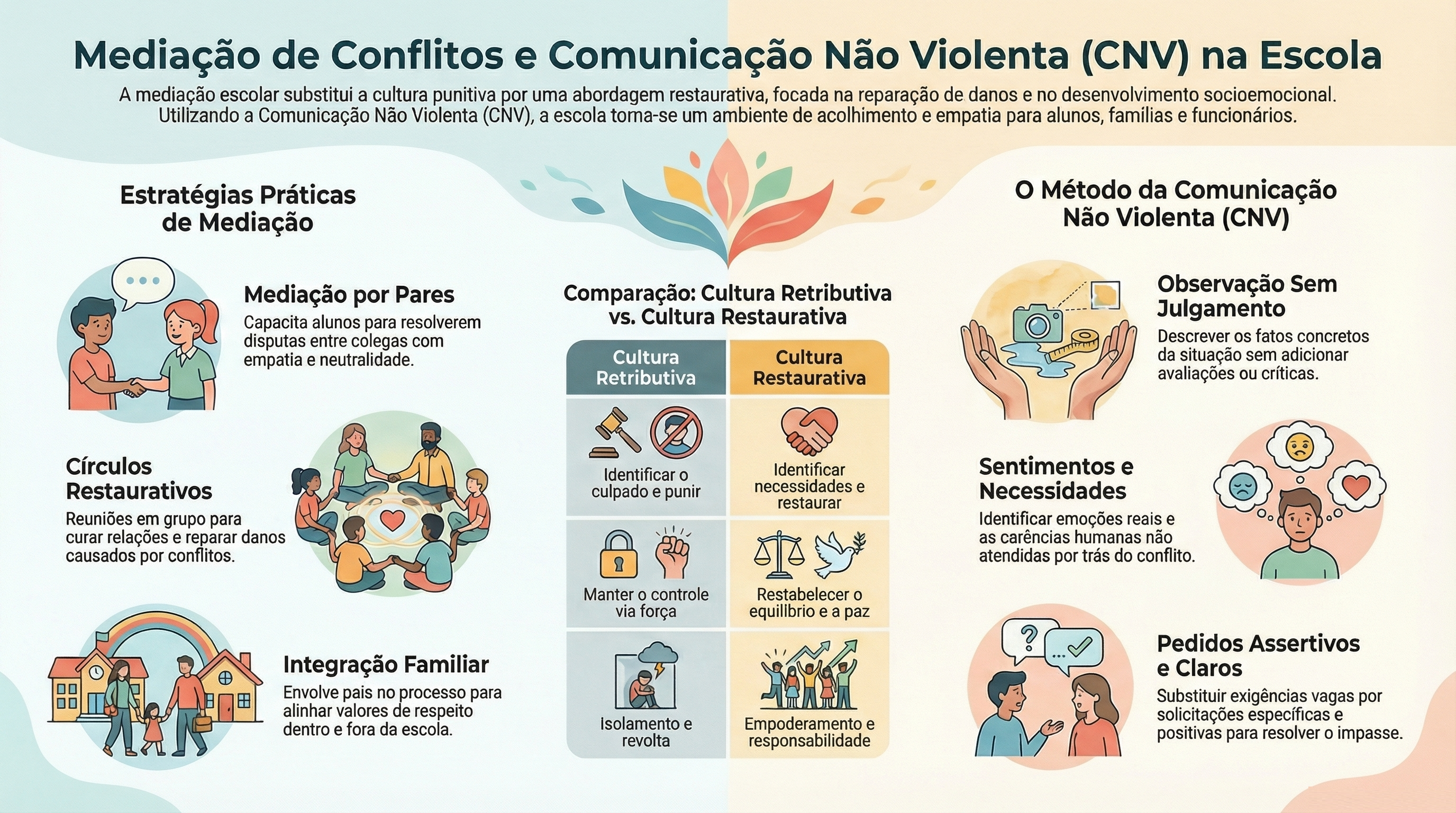 Mediação escolar - diálogo e resolução pacífica de conflitos